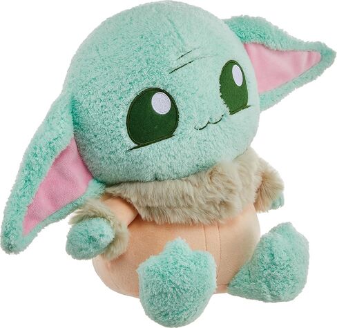 ​Star Wars Hug ‘n Nuzzle Grogu Plush Figure with Sound, 10-inch Soft Collectible Toy, Press Hand to Activate in Saudi Arabia
