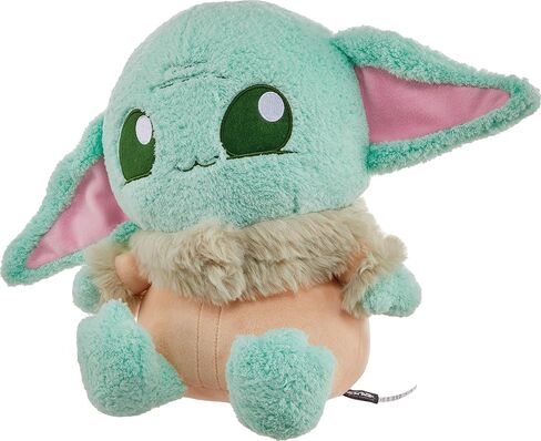 ​Star Wars Hug ‘n Nuzzle Grogu Plush Figure with Sound, 10-inch Soft Collectible Toy, Press Hand to Activate in Saudi Arabia