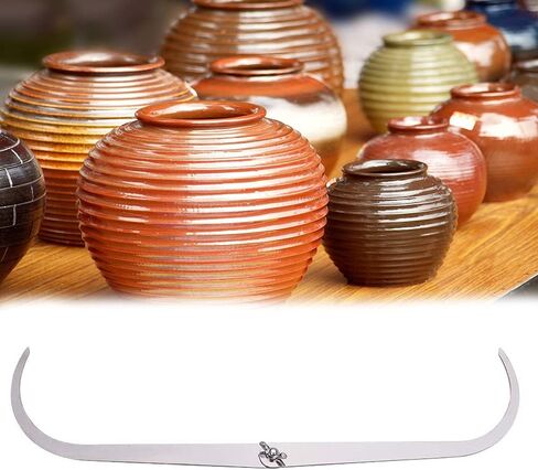 الطين الفرجار 10 بوصة الفولاذ المقاوم للصدأ الطين الفرجار عازمة الساق السيراميك أداة قياس أداة فنية لقياس منحوتات السيراميك الطين in Kuwait