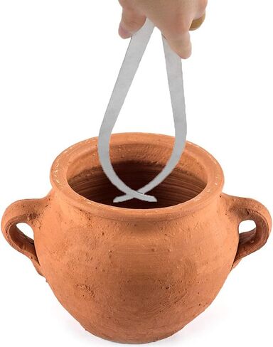 الطين الفرجار 10 بوصة الفولاذ المقاوم للصدأ الطين الفرجار عازمة الساق السيراميك أداة قياس أداة فنية لقياس منحوتات السيراميك الطين in Kuwait