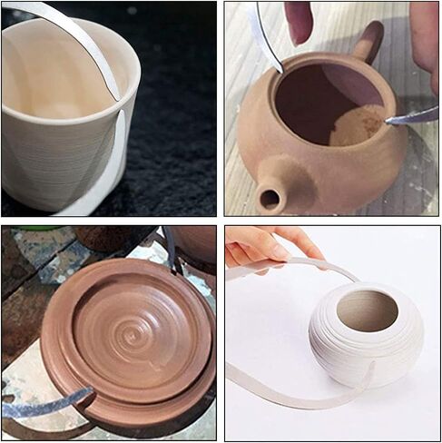 الطين الفرجار 10 بوصة الفولاذ المقاوم للصدأ الطين الفرجار عازمة الساق السيراميك أداة قياس أداة فنية لقياس منحوتات السيراميك الطين in Kuwait