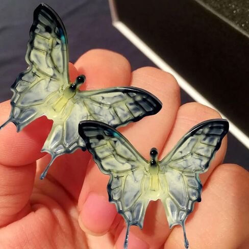 Mulukaya فراشة الراتنج قوالب السيليكون أدوات صنع المجوهرات قوالب الصب DIY بها بنفسك الحرفية بروش دبوس الشعر سلسلة المفاتيح قلادة أقراط القرط قلادة المشروع in Kuwait