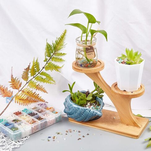 NBEADS About 396g Undrilled Natural Chip Gemstone Beads, 18 Styles No Hole Crystals Polishing Crushed Beads Irregular Shaped Stone Loose Beads Jewelry Making Craft Gift, 2~8mm in Kuwait