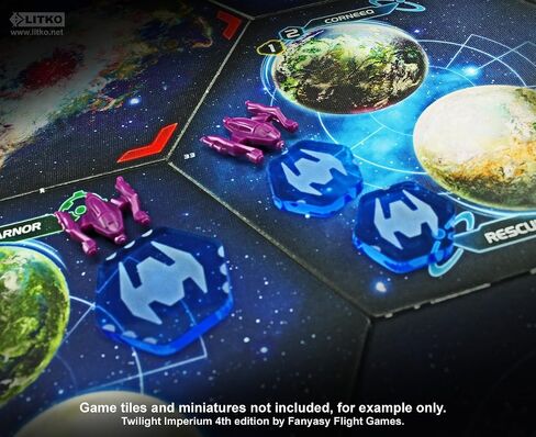 LITKO Resource Token Set | Compatible with Twilight Imperium 4th Edition (Commodity) in Kuwait