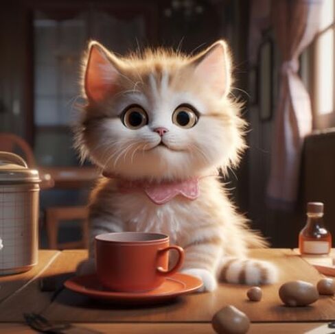 XhjzgcTech 5D DIY Cat Diamond Painting، مجموعة طلاء ألماس للقطط للبالغين، تطريز حجر الراين، فن الماس، هدية ديكور جدار المنزل، لوحة فنية مصنوعة يدويًا 12 × 16 بوصة in Kuwait