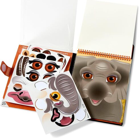Melissa & Doug Make-a-Face Safari Reusable Sticker Pad in Saudi Arabia
