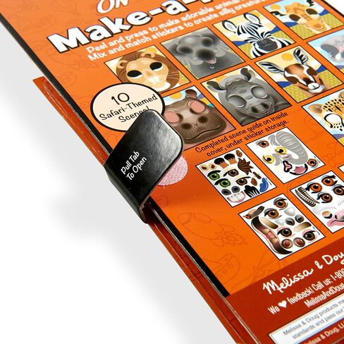 Melissa & Doug Make-a-Face Safari Reusable Sticker Pad in Saudi Arabia