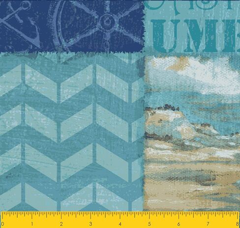 Stitch & Sparkle Paul Brent PB Collection, Coastal Ikat, 44 Inches in Saudi Arabia