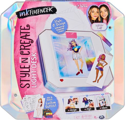 inkFluencer, We Wear Cute Style N Create Light Desk, Activity Kit to Create Customized Outfits in Saudi Arabia