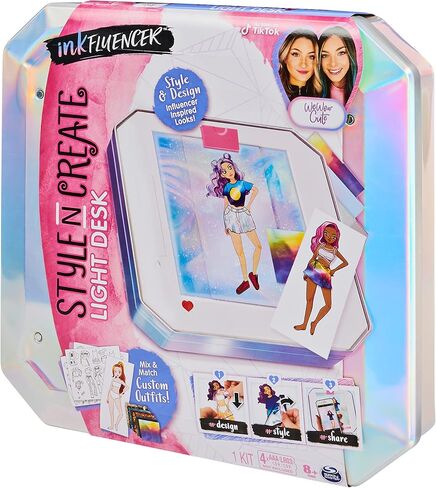 inkFluencer, We Wear Cute Style N Create Light Desk, Activity Kit to Create Customized Outfits in Saudi Arabia