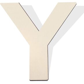 حروف خشبية Fuyit C، بطول 30.48 سم وسمك 1/4 بوصة حرف خشبي غير مكتمل فارغ للحرف اليدوية والرسم وفنون الحائط وديكور المنزل والحفلات in Kuwait