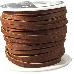 Lace Lacing Leather Topgrain Latigo Medium Brown 50 Foot Spool in Saudi Arabia
