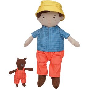 Manhattan Toy Playdate Friends Harper Machine Washable and Dryer Safe 14 Inch Doll with Companion Stuffed Animal