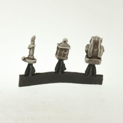 Stonehaven Statue of Cthulhu, Lantern, and Candle Accessories Miniature Figure for 28mm Table Top Wargames - Made in USA in Saudi Arabia