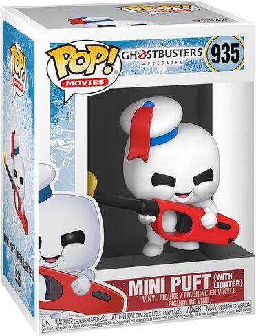 Funko POP Pop! Movies: Ghostbusters Afterlife - Mini Puft with Light POP Movies: Rust City S1 - POP 8 Multicolor 3.75 inches in Saudi Arabia