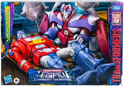 Transformers Legacy A Hero is Born Alpha Trion & Orion Pax Action Figure 2-Pack in Saudi Arabia