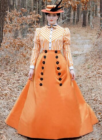 McCall's Sewing Pattern M8231 - 1890s Blouse and Skirt, Size: A5 (6-8-10-12-14) (M8231A5) in Saudi Arabia