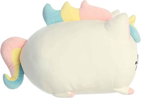 Aurora® Enchanting Tasty Peach® Winter Wreath Meowchi Stuffed Animal - Bright & Colorful Design - Showpiece Plush - Green 7 Inches in Kuwait