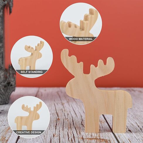 12 جهاز كمبيوتر شخصى عيد الميلاد القواطع الخشبية غير المكتملة شجرة الزنجبيل ندفة الثلج عيد الميلاد المشاريع الحرفية الخشب فارغة للحزب المنزل الجرف رف رف صينية ديكور الجدول المركزية in Kuwait