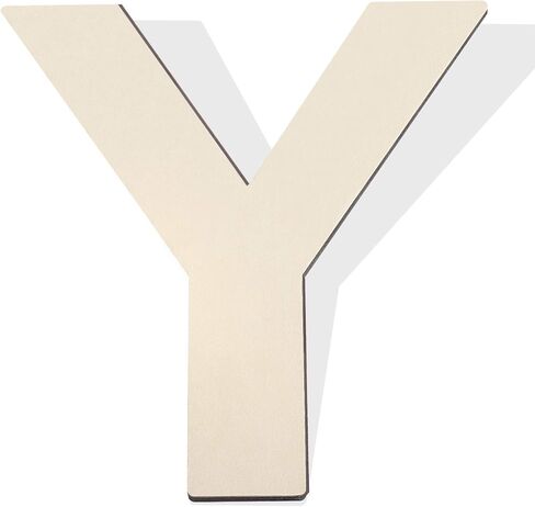 حروف خشبية Fuyit C، بطول 30.48 سم وسمك 1/4 بوصة حرف خشبي غير مكتمل فارغ للحرف اليدوية والرسم وفنون الحائط وديكور المنزل والحفلات in Kuwait