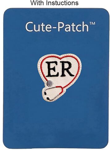 Cute-Patch ER Doctor Nurse Embroidered Iron on Patch in Saudi Arabia