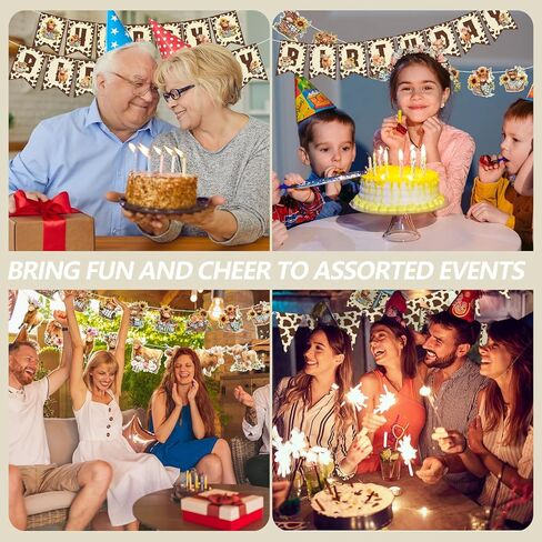 5 قطع من VitalCozy ديكورات حفلات بقرة المرتفعات لافتة بقرة المرتفعات معلقة على شكل بقرة المرتفعات الغربية ديكورات حفلات أعياد الميلاد لحفلات بقرة المرتفعات وحفلات أعياد ميلاد الحيوانات in Kuwait