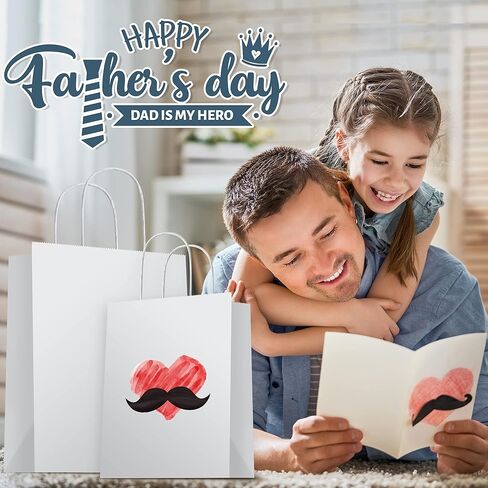 أكياس ورق UCGOU 100 قطعة مقاس 10 × 5 × 13 بوصة أكياس تسوق بنية من ورق الكرافت حقائب هدايا بمقابض حقائب هدايا للحفلات حقائب جيدة حقائب حرفية كبيرة حقائب بقالة in Kuwait