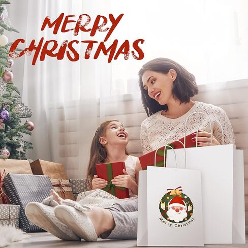 أكياس ورق UCGOU 100 قطعة مقاس 10 × 5 × 13 بوصة أكياس تسوق بنية من ورق الكرافت حقائب هدايا بمقابض حقائب هدايا للحفلات حقائب جيدة حقائب حرفية كبيرة حقائب بقالة in Kuwait