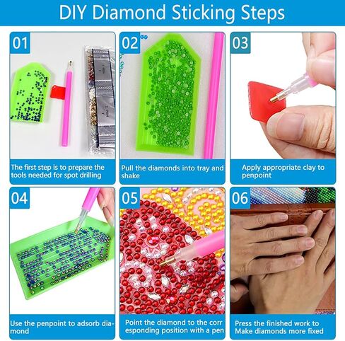 Diamond Painting Kits for Adults Partial Drill Diamond Art DIY by Number, 5D Special Shape Crafts Home Wall Decor for Kids Beginners (Bird) in Saudi Arabia