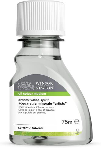 Winsor & Newton Distilled Turpentine, Oil Painting Prime, Low Odor Solvent in Kuwait