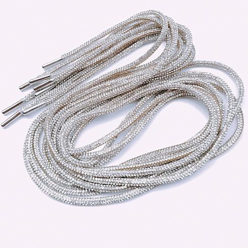 كريستال حجر الراين لامعة بريق حبل سلسلة سلسلة الزفاف زين بلينغ بلينغ الرباط الحبال استبدال الرباط حبل Sweatpants السراويل الكريستال هوديس الرباط حجر الراين الحبل تقليم in Kuwait