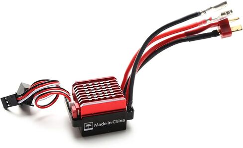 وحدة التحكم الإلكترونية في السرعة GoolRC 60A المصقولة ESC T Plug 6V 2A BEC بديلة لسيارة 1/10 Traxxas TRX4 TRX6 D90 HSP Redcat 4WD RC in Saudi Arabia