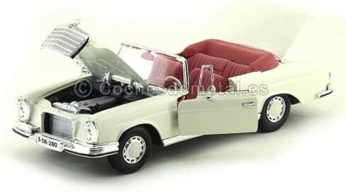 Maisto 1:18 1967 Mercedes-Benz 280SE Cabrio Diecast Vehicle in Saudi Arabia
