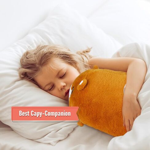 Altreeak 18" Capybara Plush Pillow | Capybara Stuffed Animal | Kawaii | Super Soft Cute Sleeping and Hugging Plush | Plush for Girls Teen in Saudi Arabia