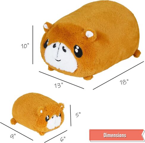 Altreeak 18" Capybara Plush Pillow | Capybara Stuffed Animal | Kawaii | Super Soft Cute Sleeping and Hugging Plush | Plush for Girls Teen in Saudi Arabia