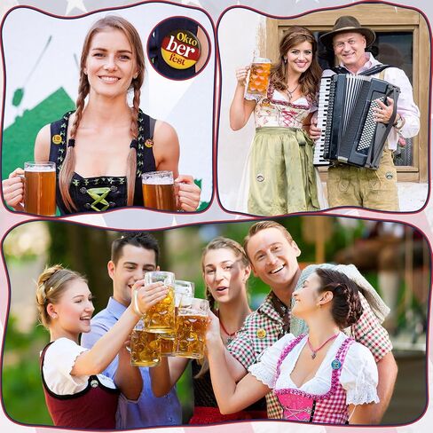Jexine 300 قطعة من دبابيس أزرار Oktoberfest السائبة 1 بوصة شارات Oktoberfest البافارية Oktoberfest الأزرار العقلية ديكورات لمهرجان Oktoberfest البافاري الألماني لمستلزمات حفلات البيرة in Saudi Arabia
