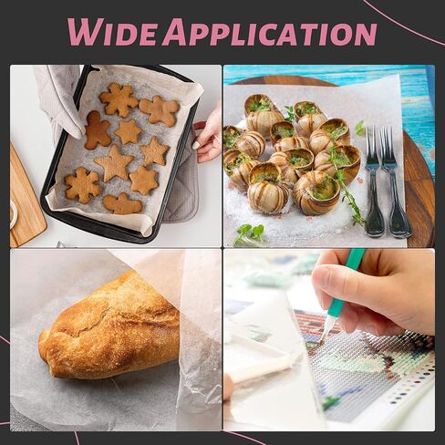 RMISODO 440 Sheets Diamond Painting Release Paper, Double Sided Release Paper Bulk, Non-Stick Diamond Painting Cover Replacement for Diamond Embroidery Accessories, 5.9 x 3.9 Inch & 5.9 x 5.9 Inch in Kuwait