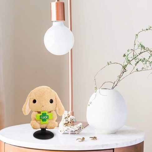 NUOBESTY 4pcs Black Doll Stands Holder Figures Display Rack Teddy Bear Stand Doll Bracket Support for Home White 15cm in Saudi Arabia