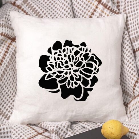 20Pcs Rose Flower Stencils Flower Leaf Painting Stencils Reusable Rose Stencil Floral Plastic Art Drawing Templates DIY Crafts Plant Stencil for Painting on Wood Wall Door Canvas Home Decor in Kuwait