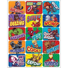 Eureka Marvel Super Hero Adventure Stickers - Success