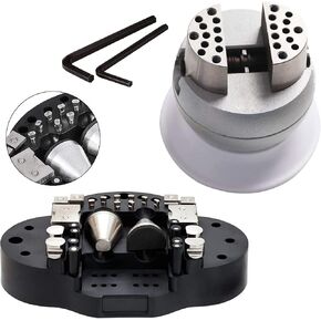 Ball Vise Engraving Setting Tool 360°Rotation Professional Ball Vise 30 PCS Attachment Jewelry Engraving Block Tools Standard Block (3inch) in Saudi Arabia