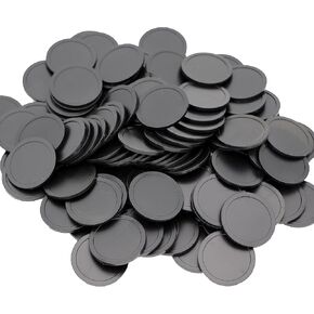 HAKITAROOM 35MM/1.37-inch Box of 120 Counting Coins for Poker Chips and Game Coins (35MM/1.37-inch, Red+Yellow+RoyalBlue+LawnGreen)