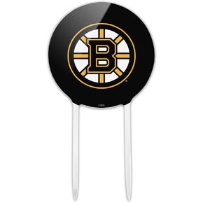 Acrylic Boston Bruins Logo Cake Topper Party Decoration for Wedding Anniversary Birthday Graduation in Kuwait