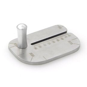 حزمة واحدة من لوحة مساعدة الثقب الجلدية، أداة ثقب الثقب من الفولاذ المقاوم للصدأ، إزميل جلد ماسي أو أداة مساعدة حديد الوخز، ملحقات أدوات العمل الجلدية in Kuwait