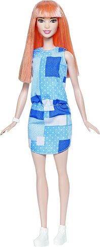Barbie Fashionistas Doll 60 Patchwork Denim in Saudi Arabia