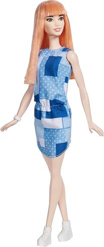 Barbie Fashionistas Doll 60 Patchwork Denim in Saudi Arabia