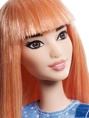 Barbie Fashionistas Doll 60 Patchwork Denim in Saudi Arabia