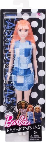 Barbie Fashionistas Doll 60 Patchwork Denim in Saudi Arabia