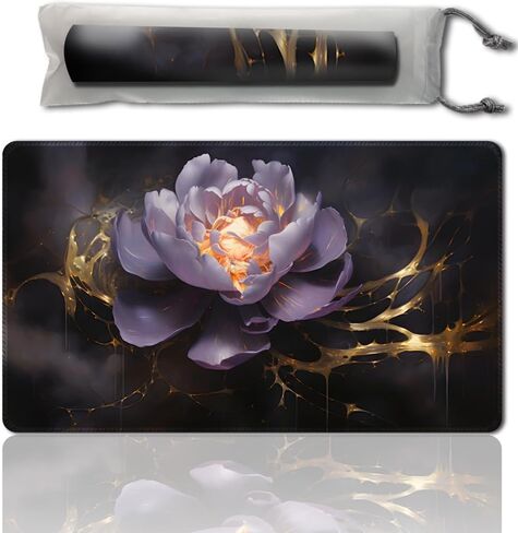 Buibuic MTG Playmat Auxiliary Operations Game Play Mat for MTG TCG Game mat 24x14 بوصة بطاقة التداول حبر اللعب Playmats مع حقيبة تخزين ناعمة سطح مطاطي لعبة معركة (وضع المعركة 1,196) in Saudi Arabia