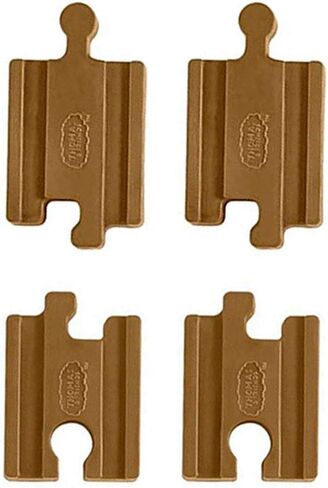 Fisher-Price Replacement Parts for Thomas and Friends Wooden Train Sets - FHM74 ~ Works with Many Sets ~ 4 Piece Track Adapter Pack in Saudi Arabia
